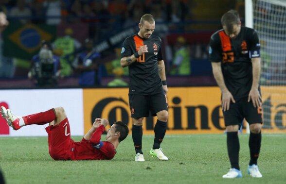 Euro 2012, ruşine istorică pentru Olanda! Pe van Marwijk nu-l apucă duelul cu Piţurcă