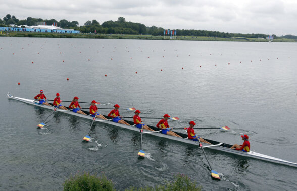 Suferinţa de pe lacul Eton » România nu mai contează în canotaj. Barca de 8+1 a terminat în afara podiumului