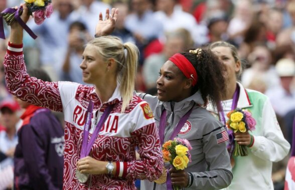 Serena Williams a cîştigat medalia de aur după un meci rapid cu Maria Şarapova » Golden Serena