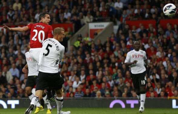 VIDEO Van Persie a marcat un supergol la primul meci ca titular pentru Man. United!