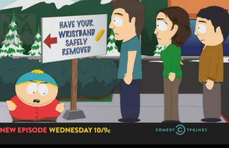 "Un scandal de dopaj zguduie South Park" :D Da, e vorba despre Lance Armstrong