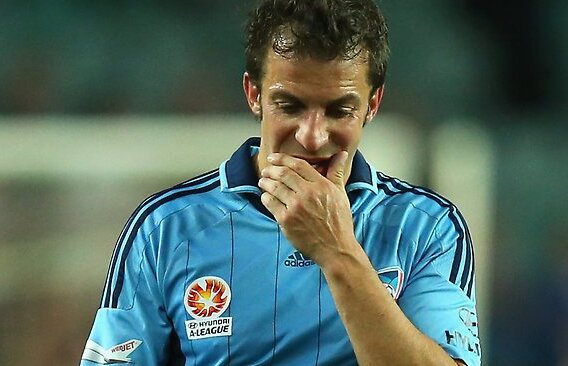 Del Piero e ultimul în Australia şi a marcat mai puţin decît fostul atacant al Craiovei, McBreen