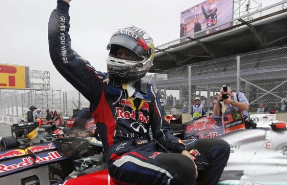 E Vettel! » Neamţul e cel mai tînăr triplu campion mondial de Formula 1 din istorie