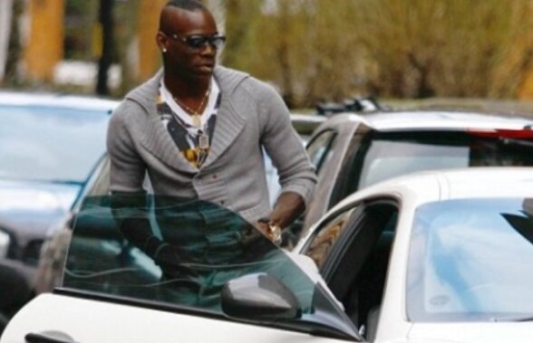 GPS-ul e prea banal » Ca să nu se rătăcească, Balotelli a plătit un taximetrist să conducă în faţa sa pînă în Londra