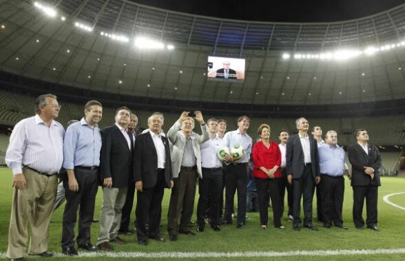 E gata primul stadion pentru CM 2014 » Brazilienii au inaugurat arena din Fortaleza