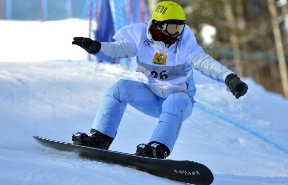 FOTO Bune şi rele la snowboard » Trei români în runda finală, Cherecheş s-a accidentat înainte de concurs