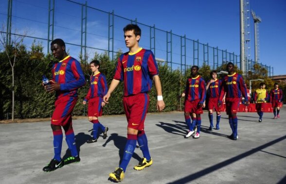 ”La Masia” e pe locul 4 » Clubul cu cea mai bună academie de fotbal din Europa a fost eliminat de Steaua