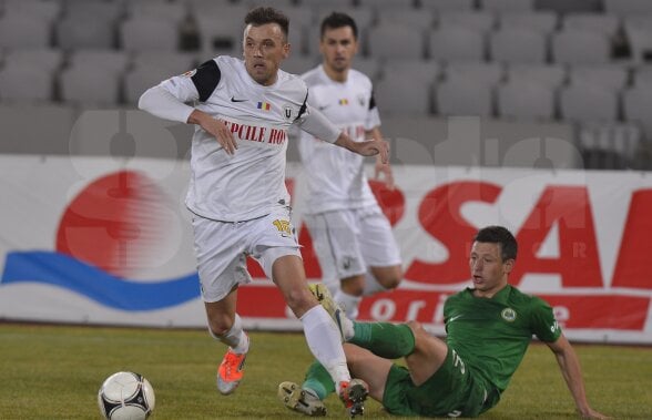 FOTO şi VIDEO U Cluj - Concordia 1-0 » Ganea face minuni pe banca ardelenilor