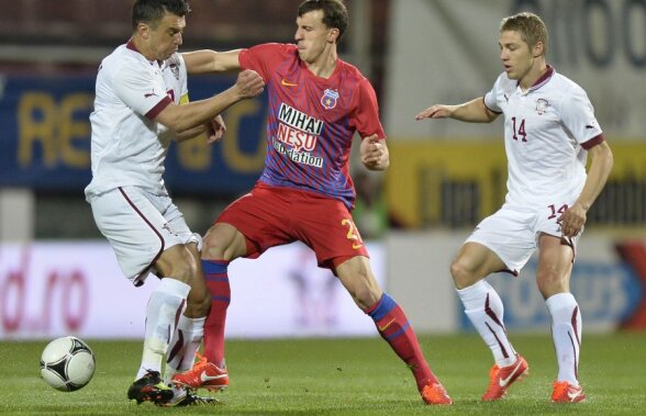 Cifrele derby-ului Rapid - Steaua » Roş-albaştrii, superiori la toate capitolele! Performanţa impresionantă a lui Chiricheş