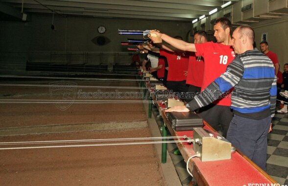 GALERIE FOTO Ţinta Steaua » Dinamoviştii s-au pregătit cu arme pentru războiul din derby :)