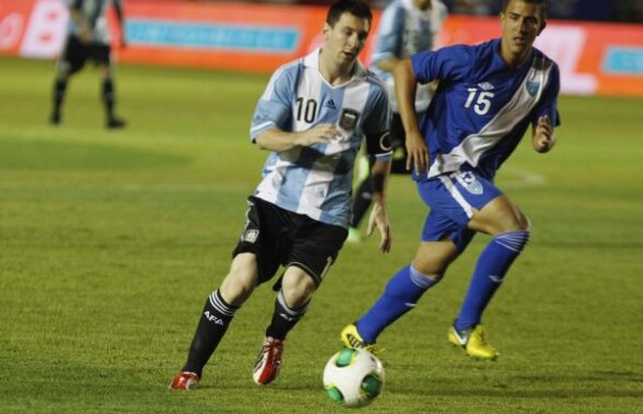 VIDEO Maradona depăşit! » Messi e al doilea golgeter al naţionalei Argentinei după hattrick-ul cu Guatemala