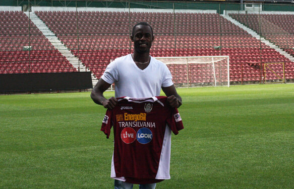 CFR Cluj a oficializat transferul unui atacant nigerian