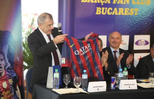 FOTO Ambasadă Barcelona în România » Ieri, s-a lansat "Barça Fan Club", în prezenţa lui Hagi şi a lui Popescu