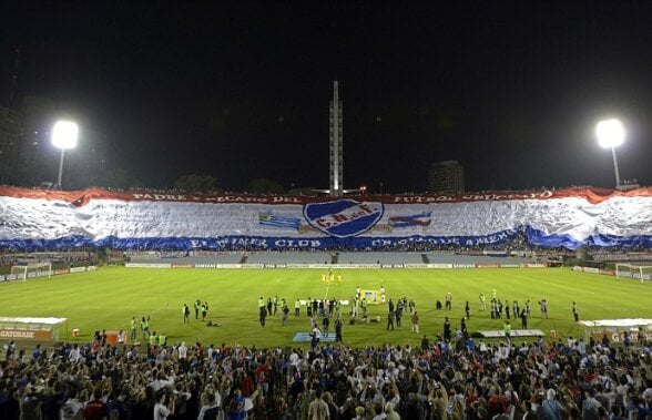 VIDEO Atmosferă senzaţională la partida dintre Club Nacional şi Atletico Madrid » A fost arborat cel mai mare steag