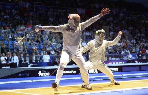 GALERIE FOTO Argint la Mondiale! » Echipa masculină de sabie a României a fost învinsă în finală de Rusia