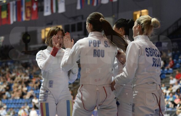 FOTO » România a luat bronzul la spadă feminin la CM de la Budapesta