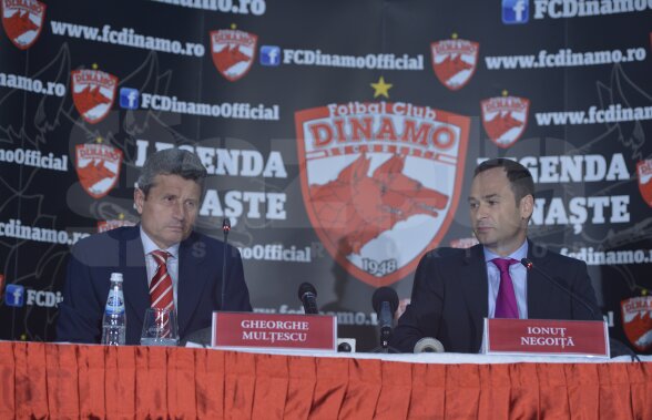 Mulţescu rămîne la Dinamo: ”Mergem înainte cu reconstrucţia, sper să se rezolve şi transferul lui Ţucudean”