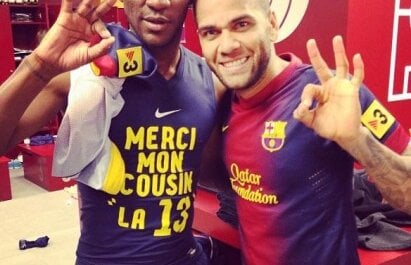 Gest emoţionant al lui Dani Alves » Abidal: "A vrut să-mi dea ficatul lui"