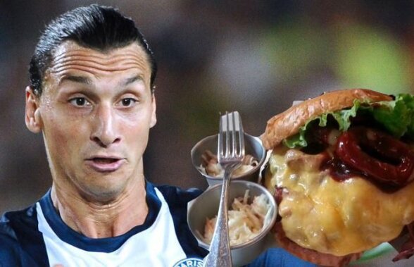 Zlatan Burger » Ibrahimovici are succes şi în restaurante la Paris: megasandvici la 30 de euro!