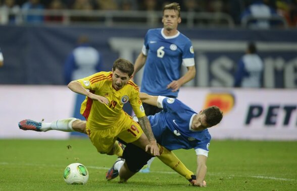 VIDEO Cu ochii deschişi spre fericire » România învinge Estonia şi se califică la baraj, scor 2-0