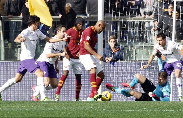 VIDEO ”Lupii” au învins ”focul” » Roma respiră din nou aerul victoriei: 2-1 cu Fiorentina