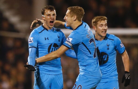 VIDEO Chiricheş titular şi fără greşeală în victoria lui Tottenham cu Stoke, scor 3-0