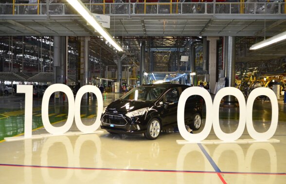 Performanţă după 18 luni: 100.000 Ford B-Max la Craiova