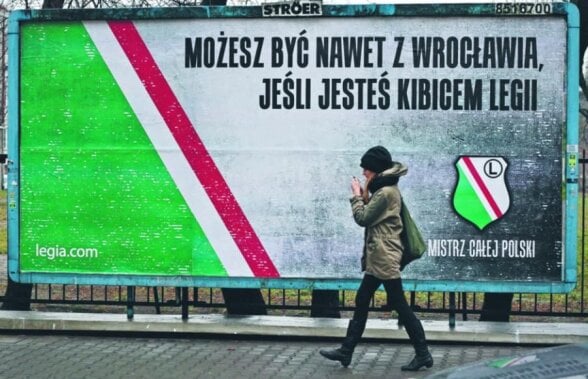 Legia Varşovia "cumpără" şi fani » Campanie inedită lansată de cea mai iubită echipă din Polonia