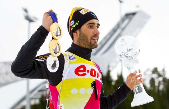 Colecţionarii de globuri » Martin Fourcade a cîştigat pentru a treia oară consecutiv Cupa Mondială