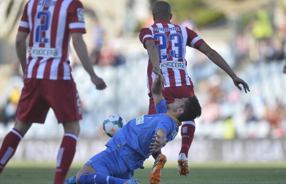 VIDEO Prea mici pentru Atletico » Echipa românilor Cosmin Contra şi Ciprian Marica n-a putut opri liderul din Primera