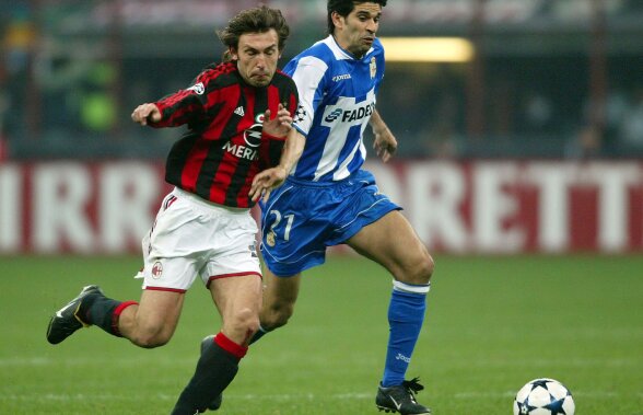 Andrea Pirlo a insinuat că jucătorii lui Deportivo s-au dopat la 4-0 cu Milan din aprilie 2004: ”Fugeau cu 1.000 km/h”