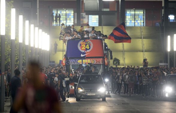 Doar eventul îi scoate în stradă » Gazeta a aflat planul Stelei pentru suporteri în privinţa celebrării titlului 25