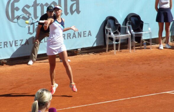 Corespondenţa de la Madrid » Victoria îndîrjirii » Condusă cu 1-5 în al doilea set, Irina Begu a avut o revenire de senzaţie contra lui Shuai Zhang