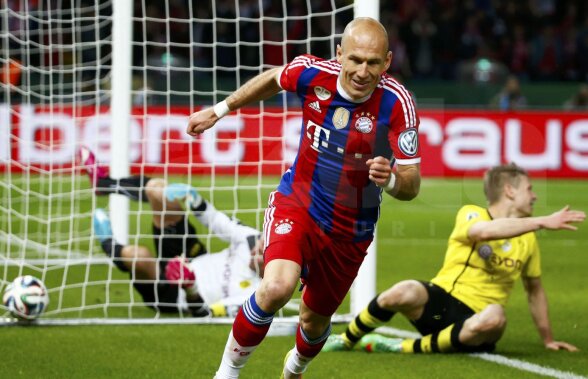 VIDEO Naş Arjen Robben » Olandezul a deschis drumul lui Bayern către un nou trofeu