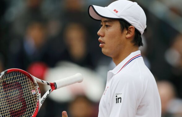 Surpriză la Roland Garros » Kei Nishikori, numărul 10 ATP, a fost eliminat în primul tur