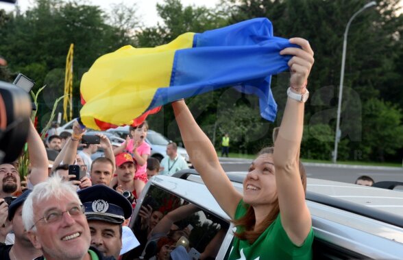 Declaraţie de dragoste » Simona Halep s-a întors acasă: "Sînt mîndră că sînt din România. Vă iubesc!"