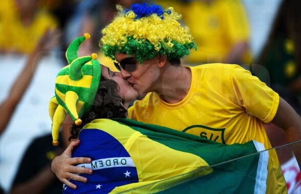 GALERIE FOTO Amor do Brazil » Cele mai romantice poze de la Cupa Mondială