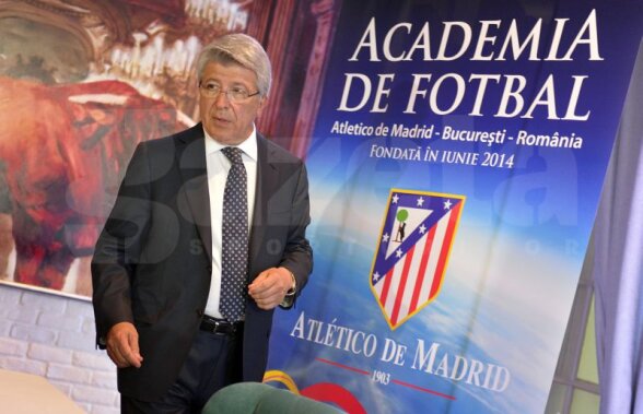 UPDATE Prima Academie a lui Atletico din afara Spaniei e de azi la Bucureşti! Interviu EXCLUSIV cu preşedintele deţinătoarei La Liga: "Vrem campioni români!"