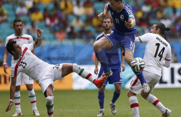 VIDEO+FOTO Ultimul dans » Bosnia încheie primul ei Mondial cu o victorie clară: 3-1 cu Iran