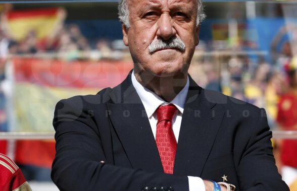 După dezastrul de la CM 2014, Spania a decis: Vicente del Bosque rămîne selecţionerul Spaniei pînă în 2016!