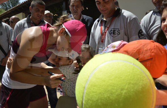 Emoţii pe zgura de acasă » Simona Halep recunoaşte că-şi dorea o adversară mai accesibilă în primul tur de la BRD Bucharest Open