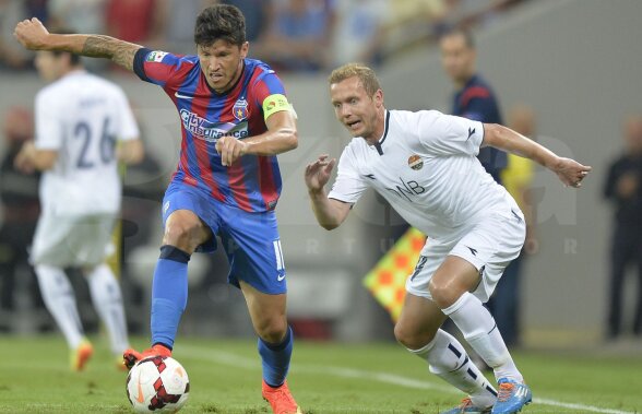 Fast forward » Steaua suferă, dar merge mai departe: 2-0 cu Stromsgodset. Urmează Aktobe