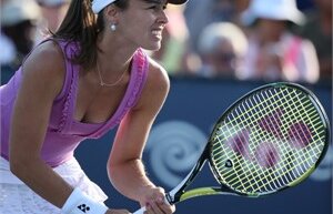 VIDEO Reacţia de la US Open care a stîrnit hohote de rîs » Martina Hingis în prim-plan