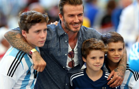 David Beckham a vorbit despre noile sale preocupări: "Sînt taximetristul fiilor mei"