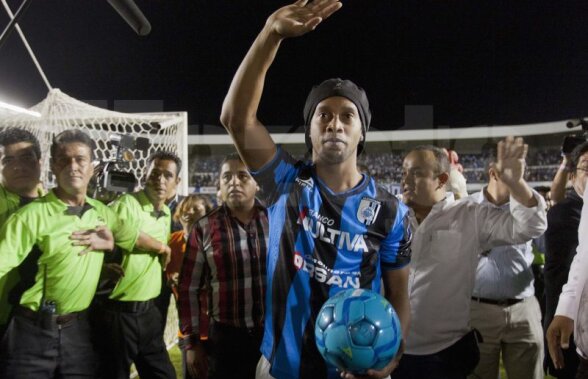 Ronaldinho, în mijlocului unui scandal imens » "Dinţosul" a fost ţinta unui atac rasist în Mexic