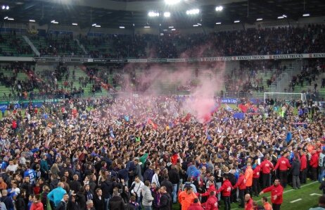 Blat franţuzesc » Caen şi Nîmes ar putea fi retrogradate pentru remiza, 1-1, din 13 mai 2014