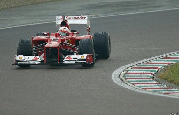 FOTO Primele imagini cu Sebastian Vettel în monopostul Ferrari » Ce mesaj a purtat germanul pe cască