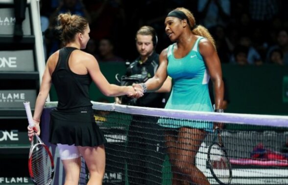 Serena Williams e mic copil » La ce capitol a depăşit-o Simona Halep pe jucătoarea americană