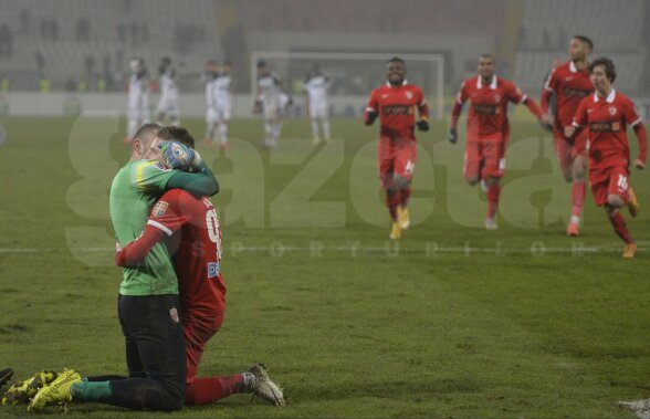 VIDEO Moş Traian » Dinamoviştii au ajuns în semifinalele Cupei Ligii în urma unor penalty-uri cardiace