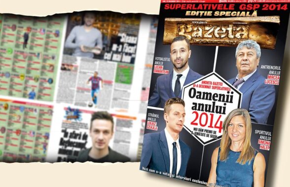 EDIŢIE DE COLECŢIE A GAZETEI » Iată laureaţii Superlativelor GSP 2014! Tolontan îl elogiază pe stranierul anului